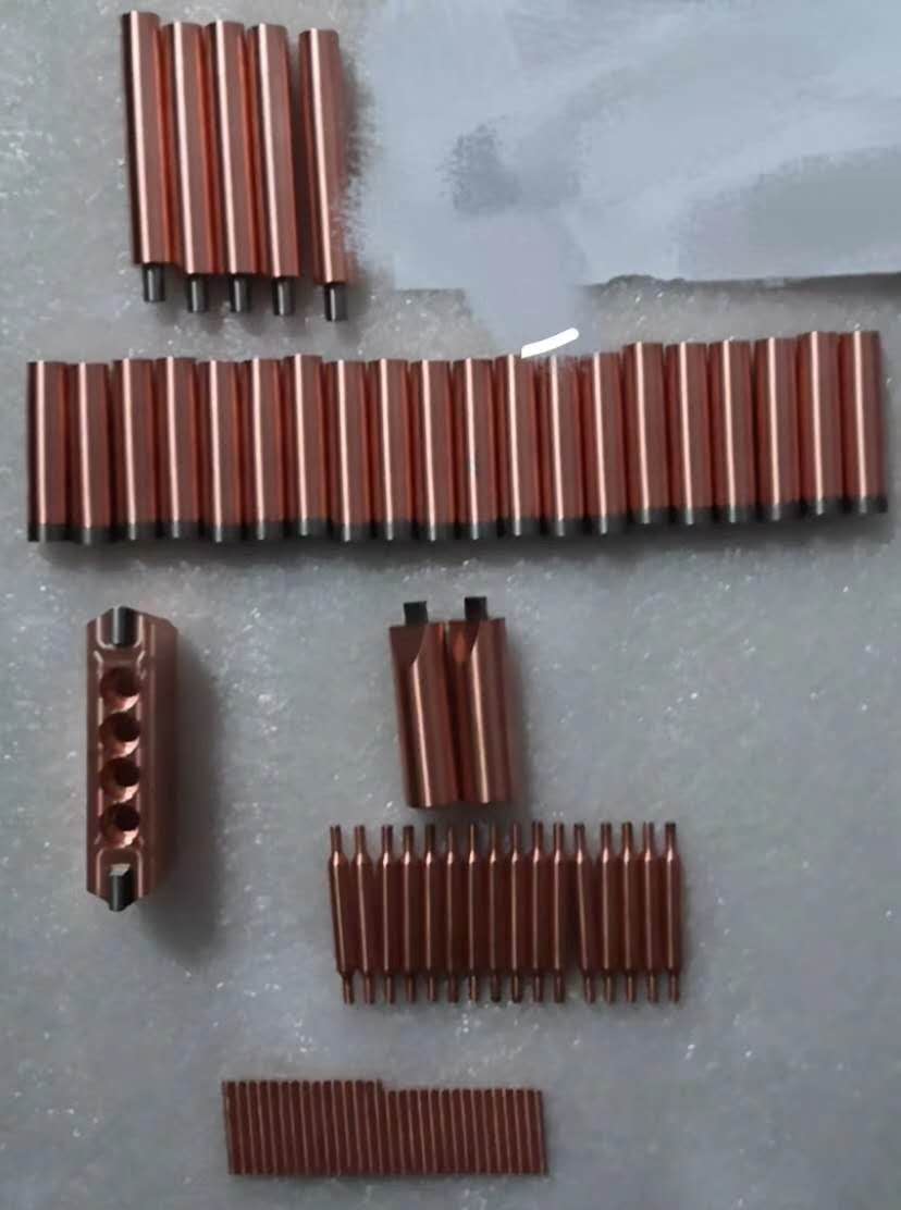 Copper tungsten electrode