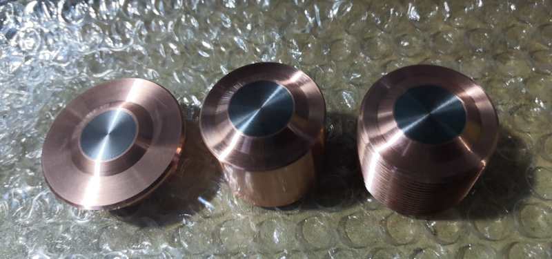 Copper tungsten electrode